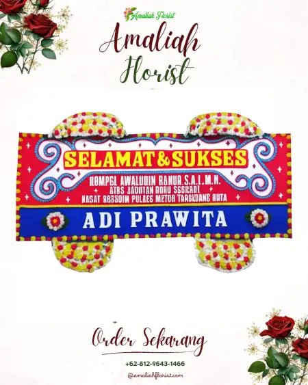 Papan Bunga Ucapan Selamat Gumawangrejo